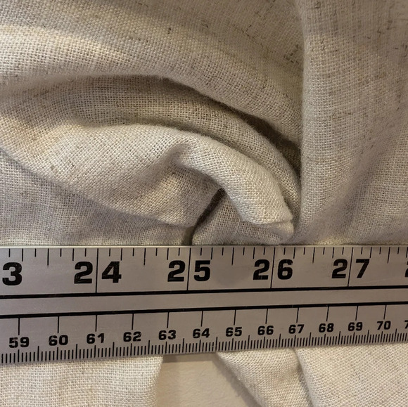 Vintage Sag Harbor Plus Size Cream Beige 1 Button Blazer Women 18W - Picture 9 of 9